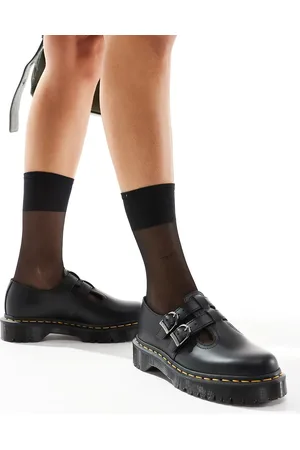 Dr. Martens 8065 - Sorte Mary Jane-sko i glat læder