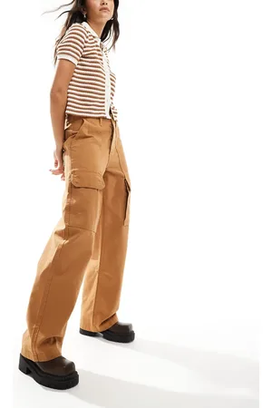 Vans Arroyo - Brune cargobukser med brede ben