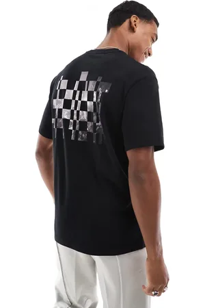 Fred Perry Oversized T-shirt med publikum-print på ryggen