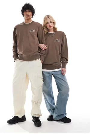 Dickies Aitken - sweatshirt med offwhite logo på venstre bryst