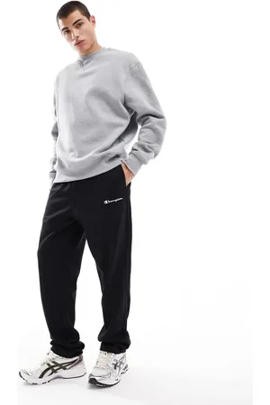 Champion Legacy - Sorte joggingbukser med lige kanter