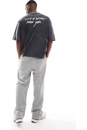 Only & Sons Og forvasket T-shirt med New York-print