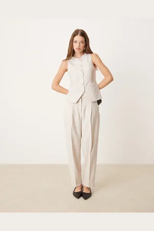 Abercrombie & Fitch Tapered stumpebukser med høj talje - Del af sæt