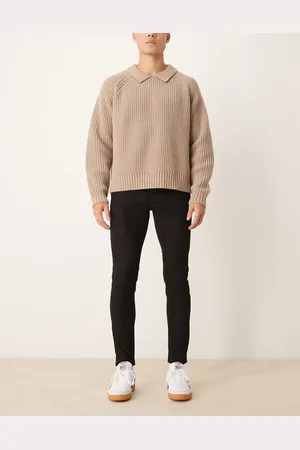 New Look Sorte skinny jeans fra