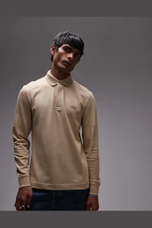Lacoste Poloskjorte med lange ærmer-Neutral