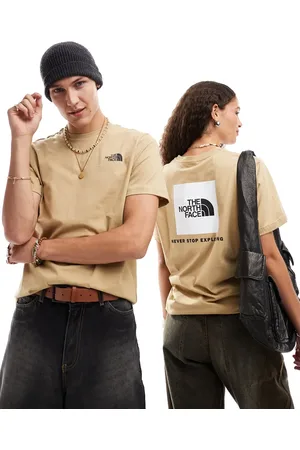 The North Face NSE Box - T-shirt med logoprint på ryggen-Neutral
