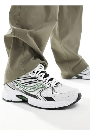 Saucony Originals - Ride Millennium - Hvide/grønne sneakers