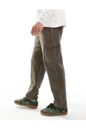 Only & Sons Brune cargo-joggingbukser med lige pasform-Sort