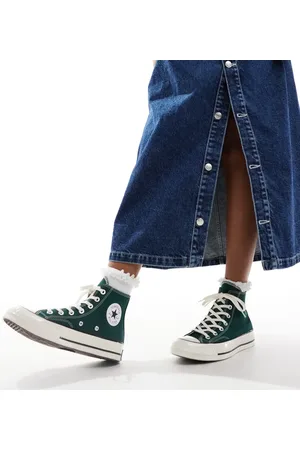 Converse — Chuck 70 Hi — Mørkegrønne sneakers
