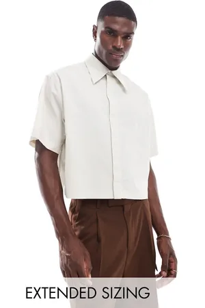 ASOS Cropped poplin-skjorte med 70