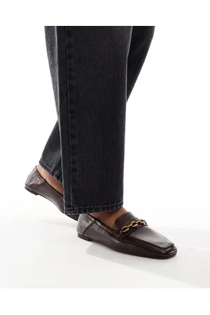 ASOS Model - Brune loafers med kæde