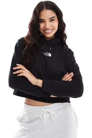 The North Face Essential - Cropped og oversized hættetrøje med logo i