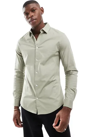 ASOS Poplin-skjorte i skinny fit