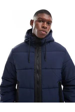 ASOS Dynejakke med kontrasterende detaljer i nylon