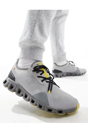 On Running ON Cloud - X 3 AD - Grå og gule træningssneakers