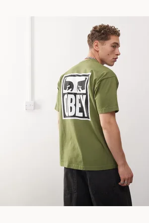 Obey T-shirt med øjegrafik