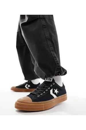Converse Star Player 76 Ox - Sorte sneakers med gummisål