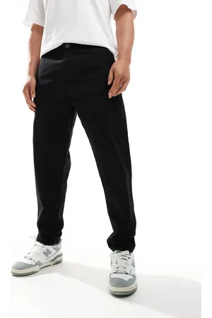 Brave Soul Sorte tapered bukser