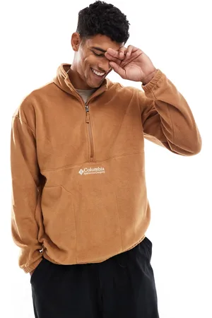 Columbia Bent Bough - Lysebrun fleece med 1/2 lynlås