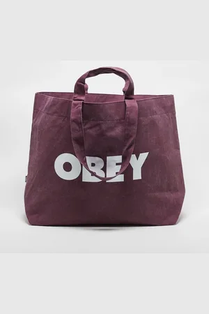 Obey Bordeaux tote-taske-Rød
