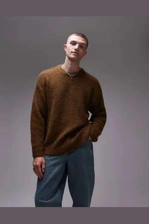 Topman Trøje i afslappet pasform-Grøn