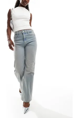 River Island Lyseblå jeans med brede ben