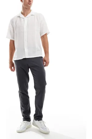 Only & Sons Grå slim fit chinos-Grøn