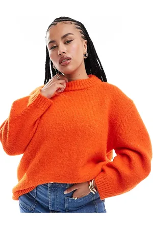 ASOS ASOS DESIGN Curve - og oversized trøje med rund hals