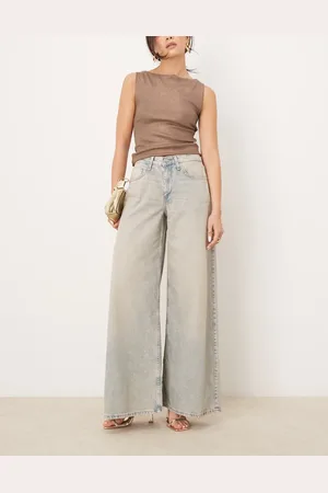 River Island Lyseblå og forvaskede jeans