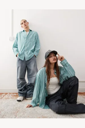 COLLUSION Unisex - Oversized skjorte