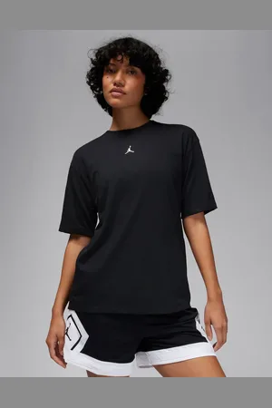 Jordan T-shirt med Jumpman-print og diamantformet detalje