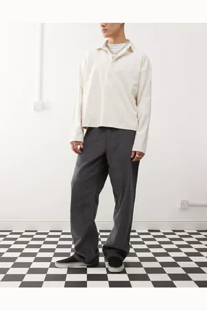Vans Check-5 - Mørkegrå løstsiddende chinos
