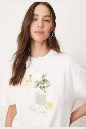 Abercrombie & Fitch Oversized T-shirt med print