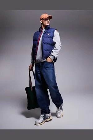 Ralph Lauren Sport Capsule - Marineblå dynevest med logo