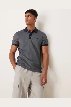 Abercrombie & Fitch Chic - polo med logoikon og tekstur