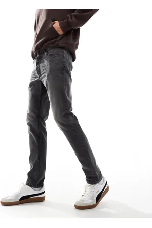 Marshall Artist Forvaskede sorte skinny-jeans