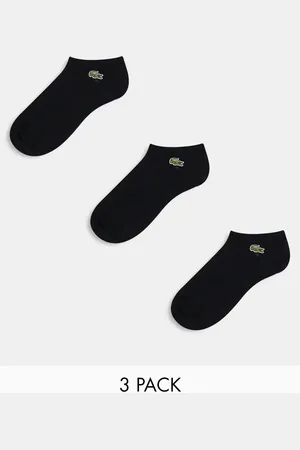 Lacoste Pakke med 3 par sorte sokker