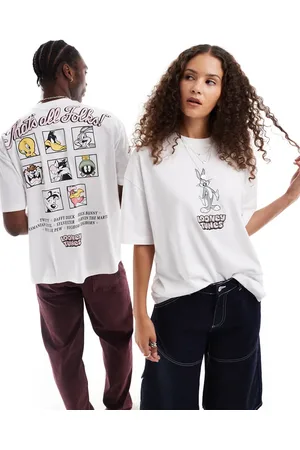 ASOS , unisex, oversized og licenseret T-shirt med Looney Tunes-tryk