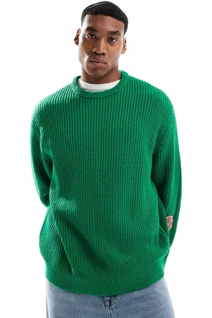 ASOS Oversized ribstrikket sømandstrøje