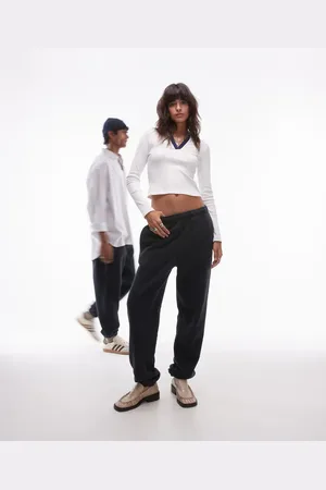 Lacoste Sorte forvaskede joggingbukser