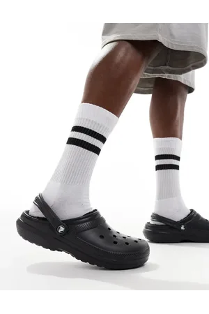 Crocs Unisex - Sorte klassiske clogs med for