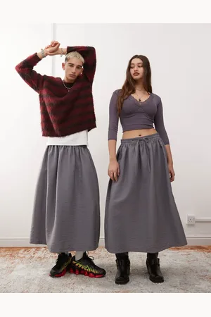 Reclaimed Unisex - nederdel i nylon