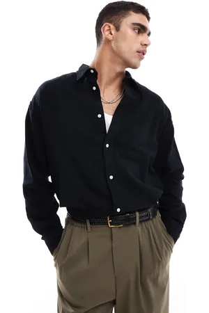 JACK & JONES Oversized skjorte med tekstur