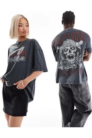 ASOS Oversized unisex-T-shirt med licenseret Guns N