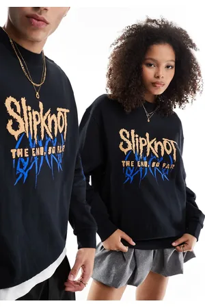 ASOS Unisex - og oversized sweatshirt med officielt Slipknot-print