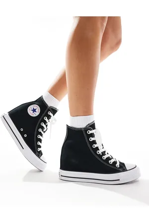 Converse Chuck Taylor - All Star Wedge - Sorte sneakers