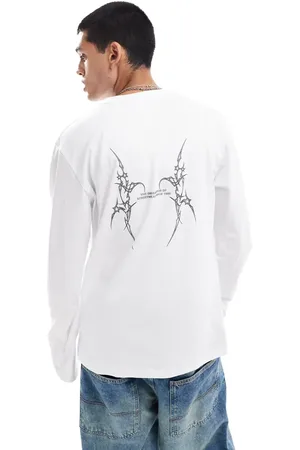 Karl Kani Langærmet T-shirt med signaturprint