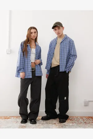 Reclaimed Unisex - Ternet og oversized skjorte