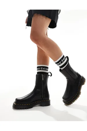 Dr. Martens Amaayah Lo - Pull-on-støvler i læder