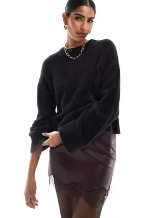 Miss Selfridge Og oversized trøje med vamset tekstur